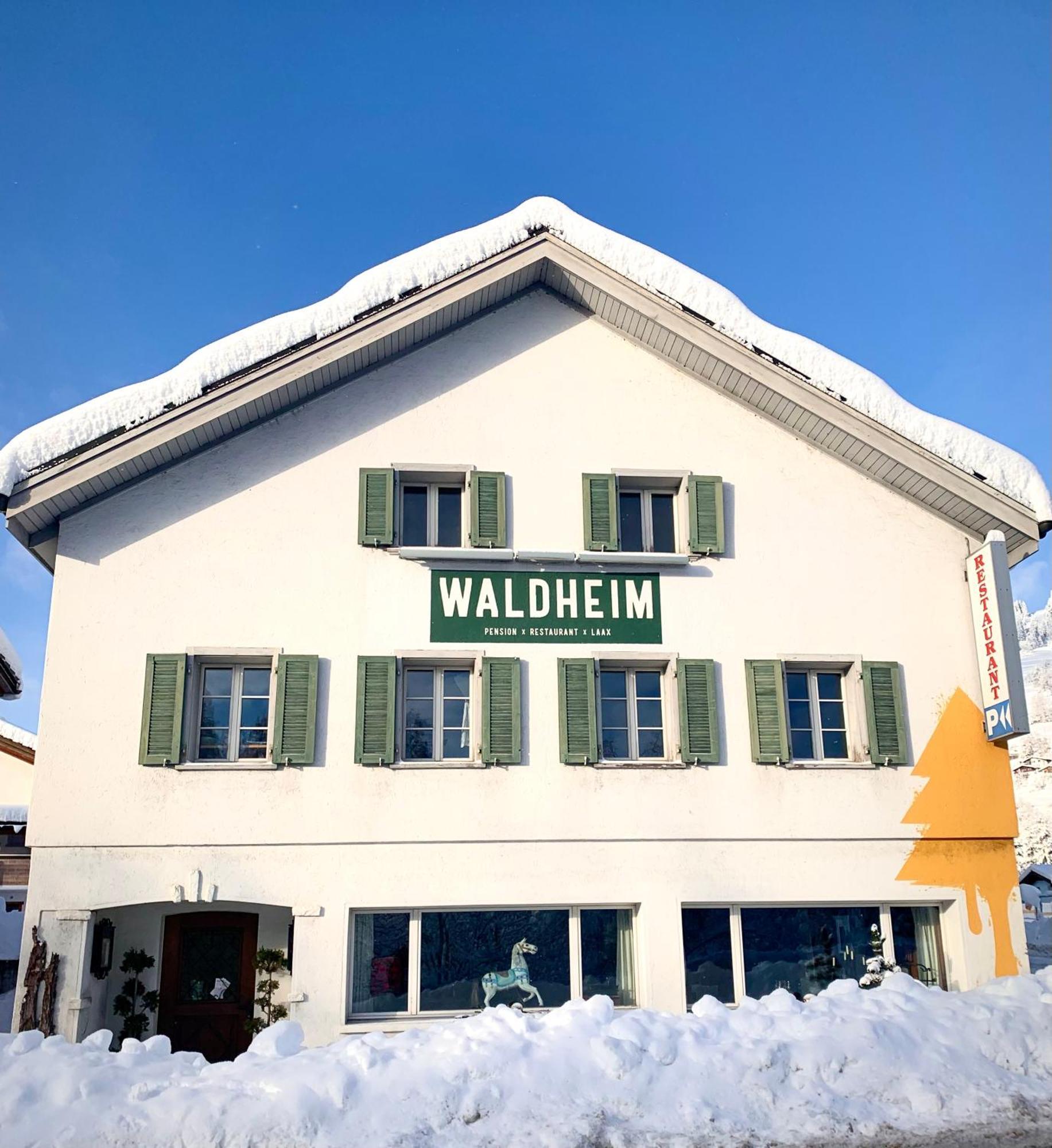 Waldheim Pension Laax Exteriér fotografie