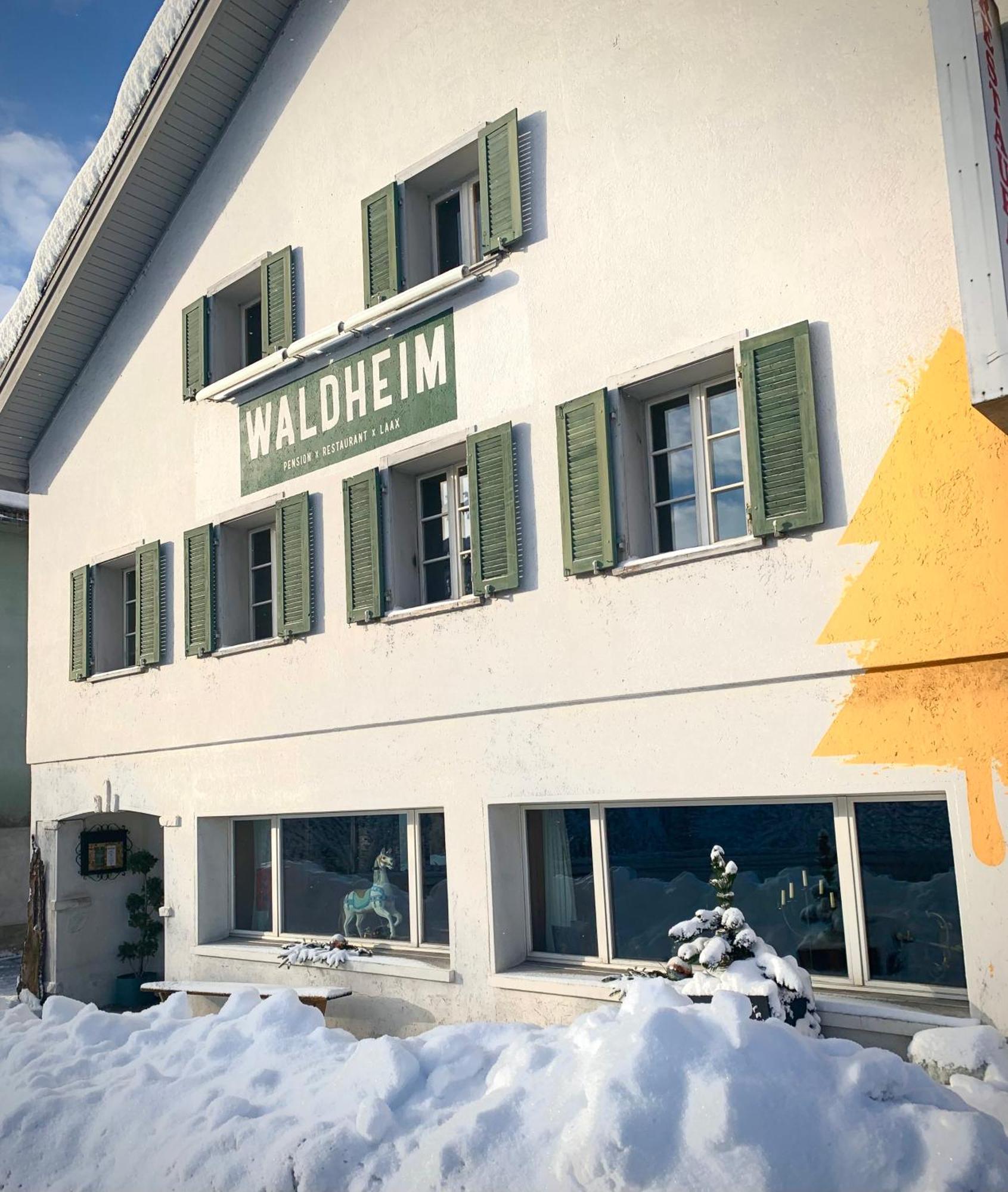 Waldheim Pension Laax Exteriér fotografie